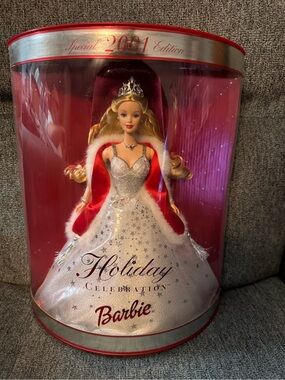 2001 Holiday Barbie.  NEW